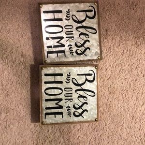 Decorative sign set